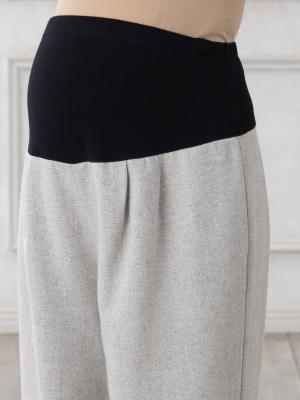 マタニティ パンツ|【選んでオトクな割引キャンペーン対象】【マタニティ・産後兼用】ツイードストレートパンツ【出産後も長く使える】