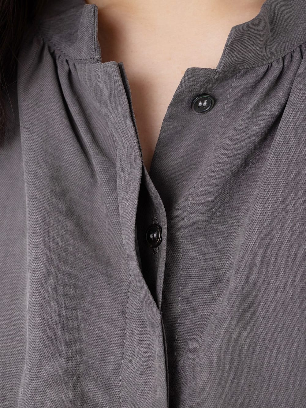 マタニティ ワンピース|ピーチ素材2WAYギャザーワンピース　マタニティ・授乳服