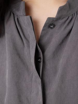 マタニティ ワンピース|ピーチ素材2WAYギャザーワンピース　マタニティ・授乳服