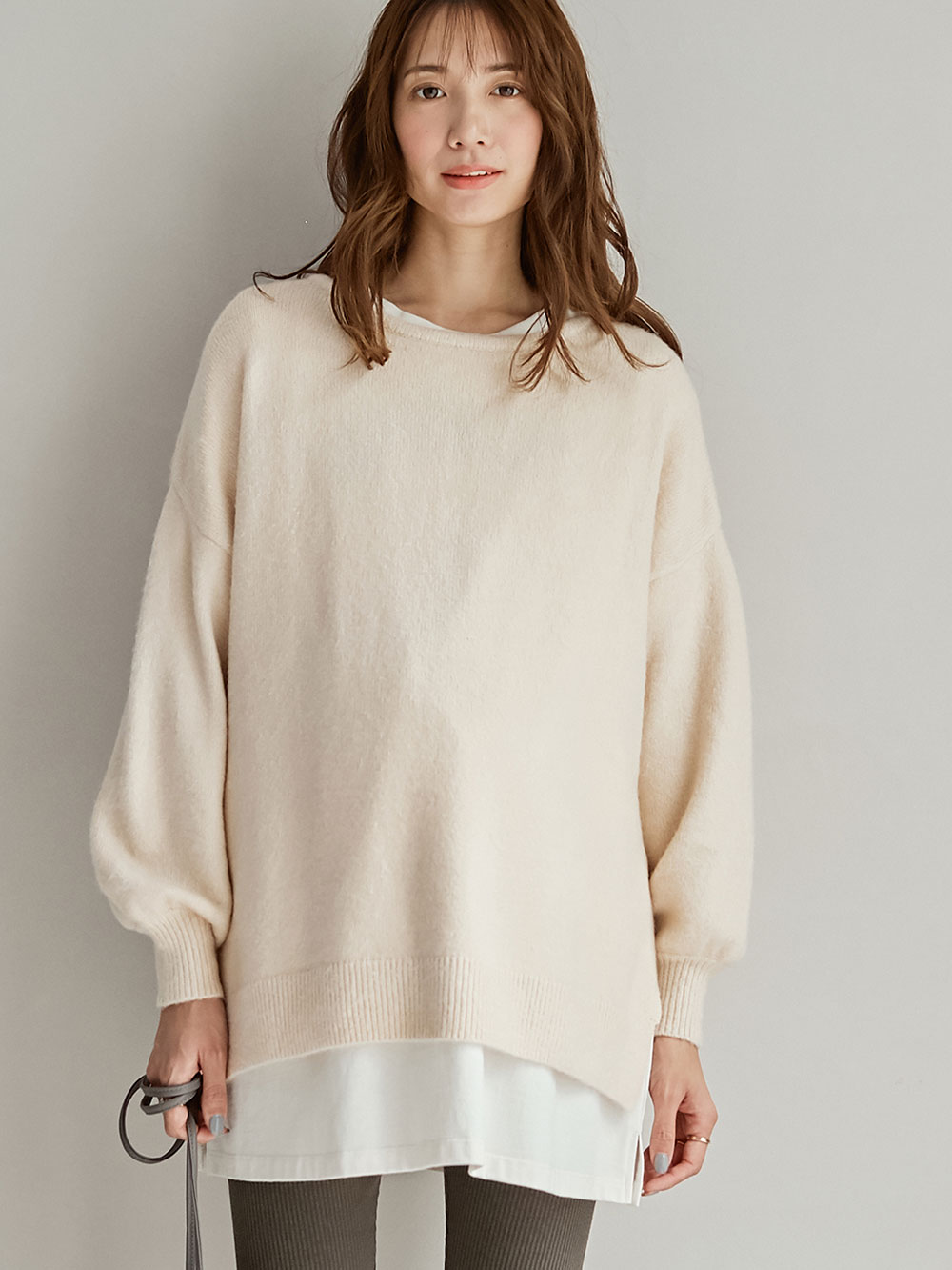 argue DANDECALMA WOOL V-NECK KNIT