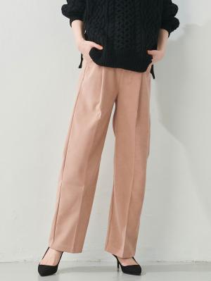 マタニティ パンツ|【マタニティ・産後兼用】微起毛ストレッチツイルパンツ【出産後も長く使える】