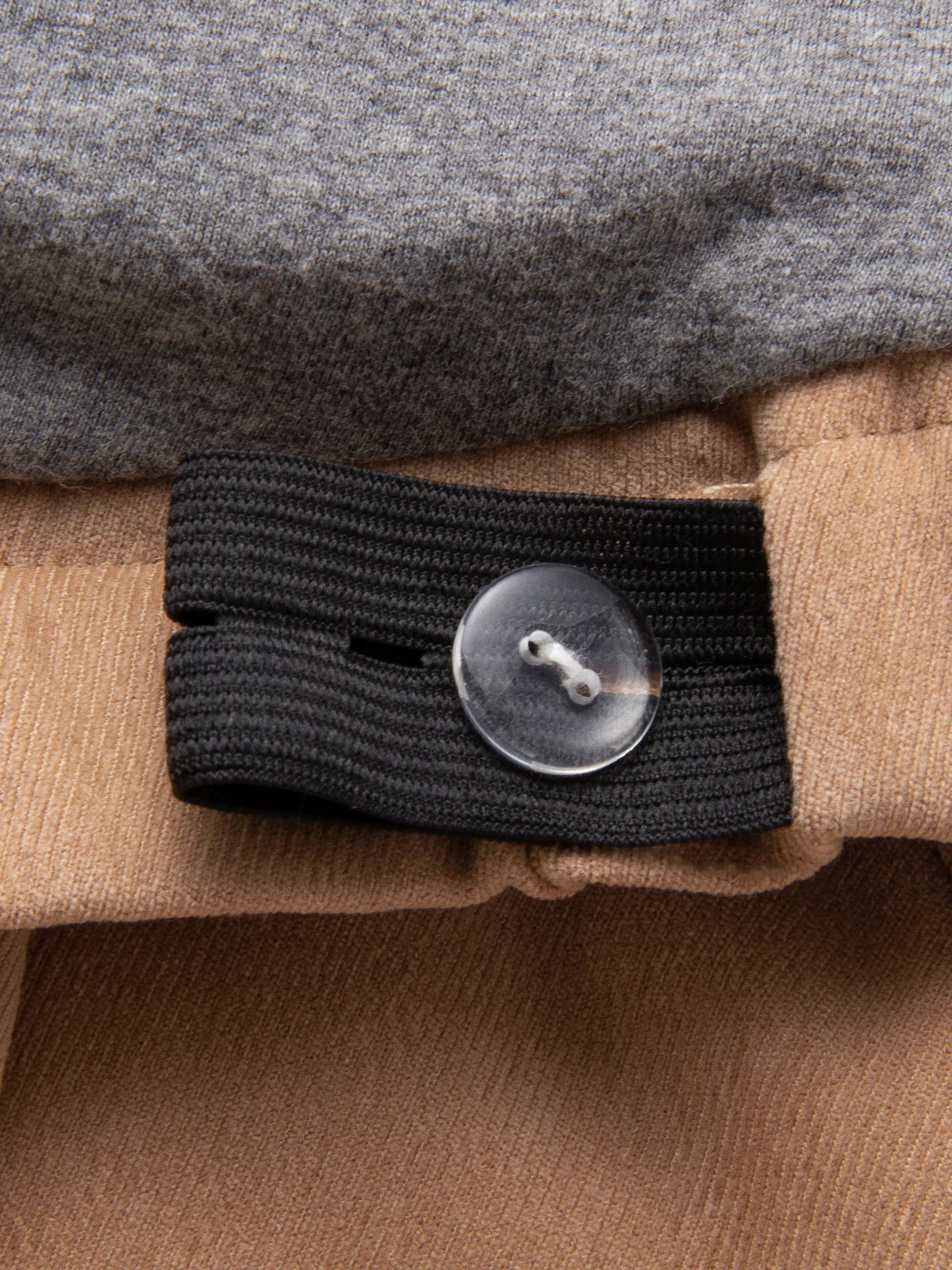 マタニティ パンツ|【マタニティ・産後兼用】微起毛ストレッチツイルパンツ【出産後も長く使える】