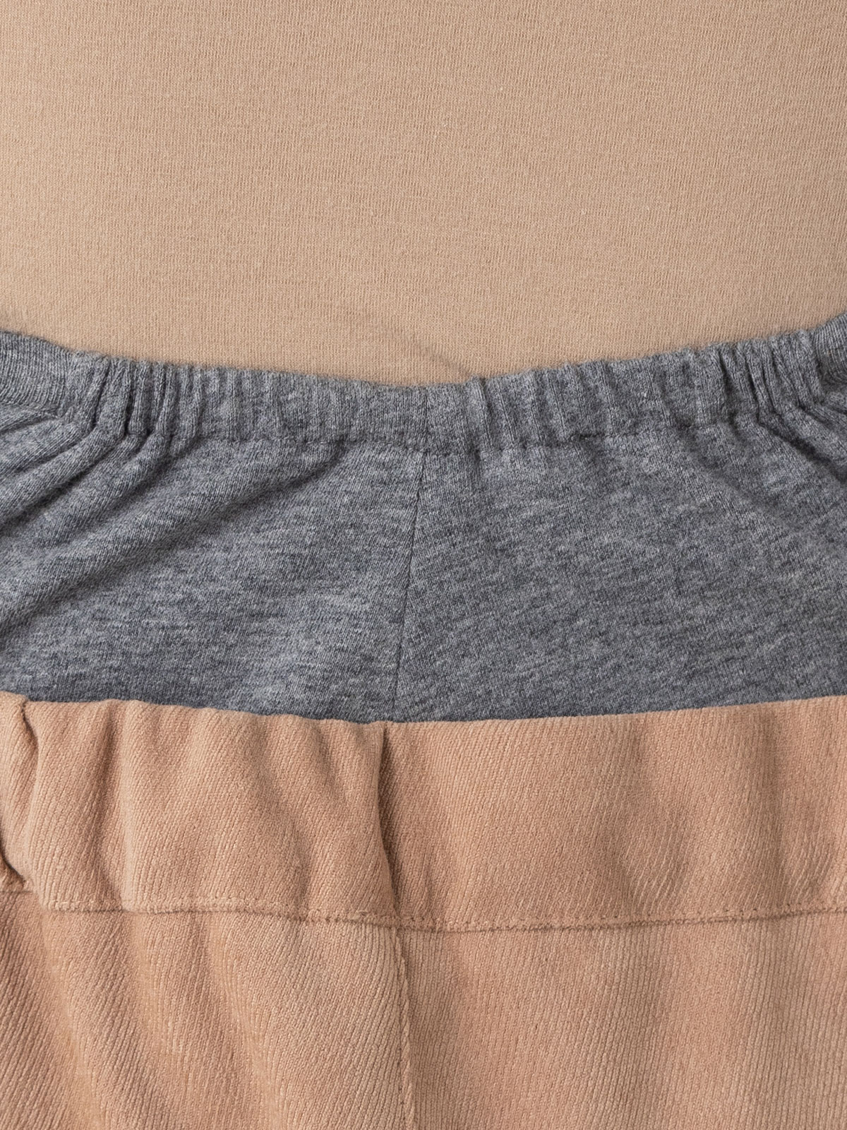 マタニティ パンツ|【マタニティ・産後兼用】微起毛ストレッチツイルパンツ【出産後も長く使える】