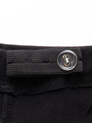 マタニティ パンツ|【産前産後対応】ピーチ素材ギャザーパンツ（裾が床につかない機能付き）【出産後も長く使える】