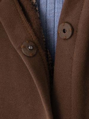 マタニティ アウター（コート）・ママコート|【マタニティ・産後兼用】【あったか】フード付き裏起毛コーディガン