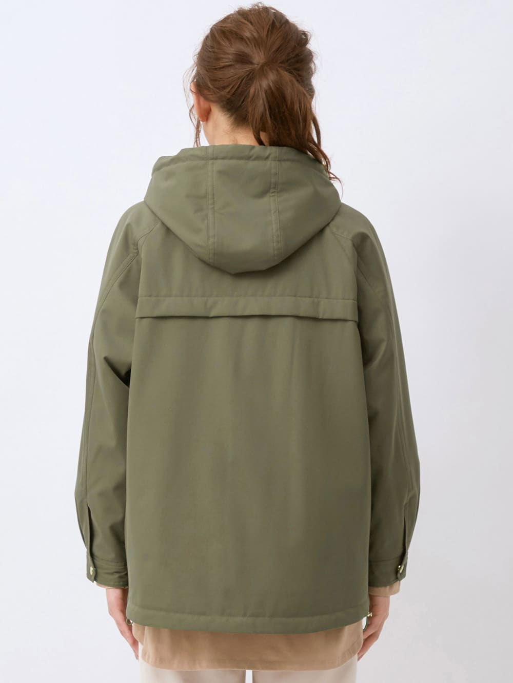 マタニティ アウター(コート)・ママコート|軽くてあったか機能中わた入りマウンテンパーカー(ダッカー付)