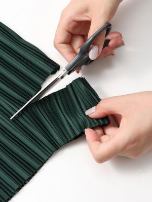 マタニティ パンツ|【裾が床につかない機能付】フリーカットできるランダムプリーツワイドパンツ　マタニティ・産後【出産後も長く使える】