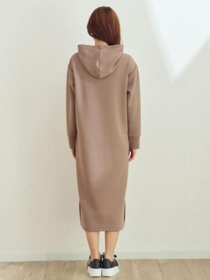 マタニティ ワンピース|【抗菌防臭】ダンボールパーカーワンピース　マタニティ・授乳服