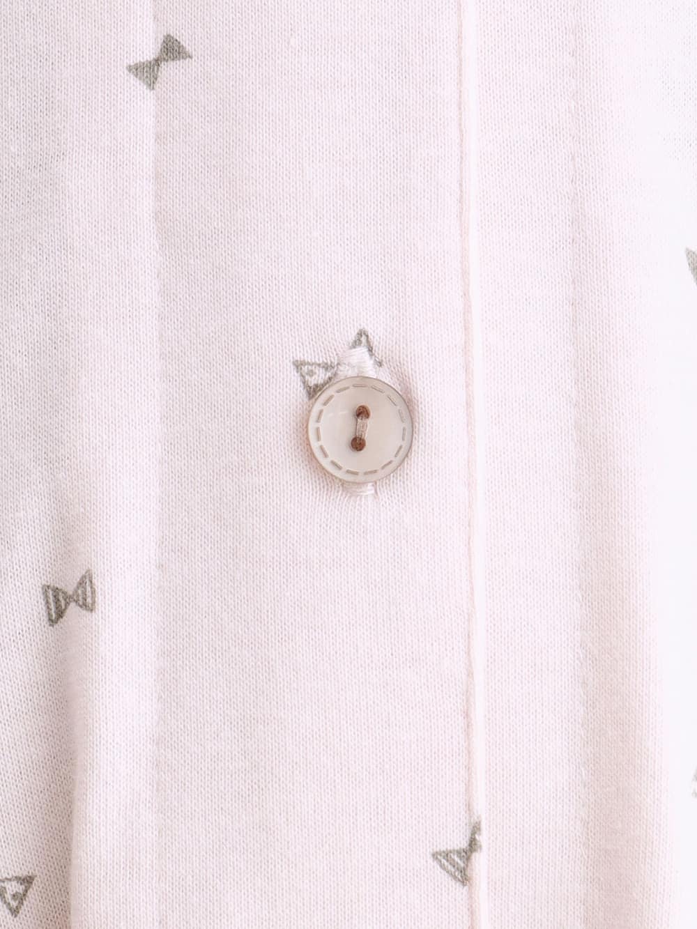 マタニティ パジャマ・ルームウェア|【マタニティ・授乳しやすい】天竺リボン柄ネグリジェ