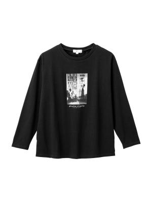 マタニティ ワンピース|【2点セット】セルフカット　プリーツキャミワンピ＆フォトプリントトップスセット　マタニティ・授乳服【出産後も長く使える】|ベージュ