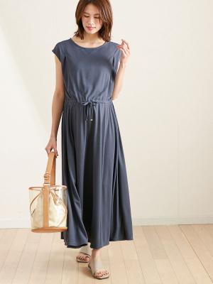 マタニティ ワンピース 天竺汗染み防止ワンピース マタニティ 授乳服 マタニティウェア 授乳服通販 エンジェリーベ 公式