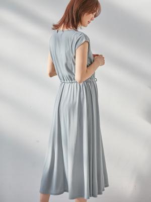 マタニティ ワンピース|天竺汗染み防止ワンピース マタニティ・授乳服【出産後も長く使える】