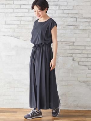 マタニティ ワンピース|天竺汗染み防止ワンピース マタニティ・授乳服【出産後も長く使える】