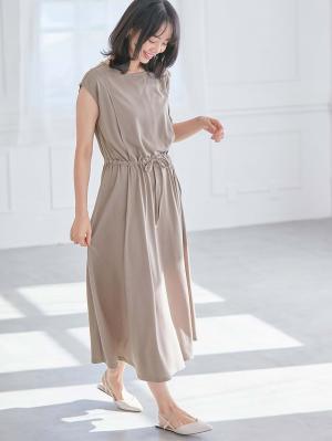 マタニティ ワンピース|天竺汗染み防止ワンピース マタニティ・授乳服【出産後も長く使える】