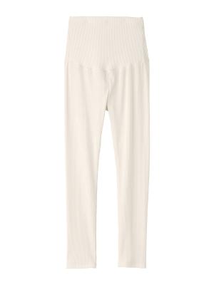 マタニティ パンツ|【最大20%OFF｜新生活まとめ買い対象】【マタニティ・産後】接触冷感リブレギンス【出産後も長く使える】|オフ