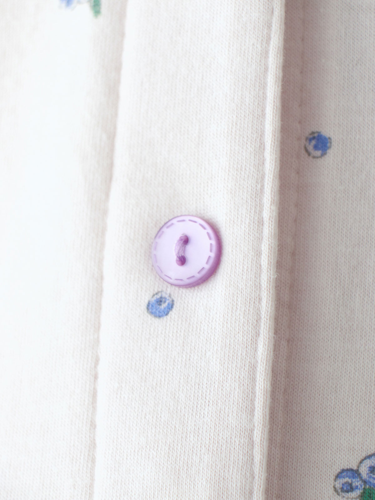 マタニティ パジャマ・ルームウェア|【マタニティ・授乳服】ブルーベリー柄半袖ネグリジェ