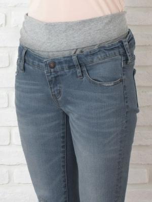 マタニティ パンツ|【マタニティ・産後兼用】ハイストレッチデニムテーパードパンツ【出産後も長く使える】