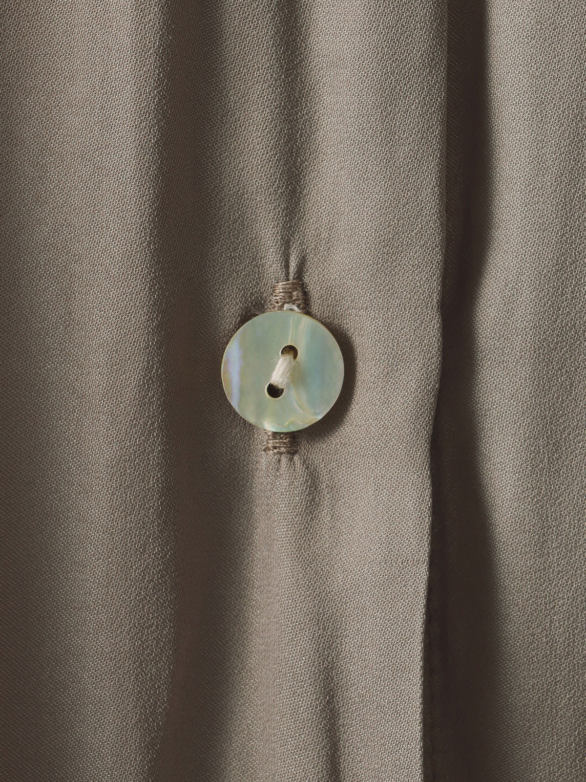 マタニティ トップス|ヴィンテージサテン3WAYギャザーブラウス　マタニティ・授乳服【出産後も長く使える】