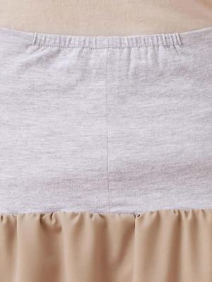 マタニティ ワンピース|【セット】イージーケアストレッチローンセットアップ　マタニティ・授乳服【出産後も長く使える】