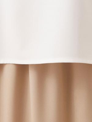 マタニティ ワンピース|【セット】イージーケアストレッチローンセットアップ　マタニティ・授乳服【出産後も長く使える】