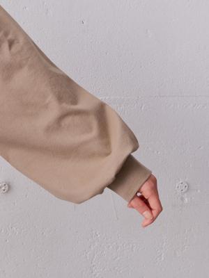 マタニティ トップス|綿100%ビックシルエットカットソーチュニック　マタニティ・授乳服【出産後も長く使える】