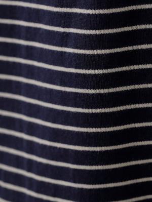 マタニティ パジャマ・ルームウェア|【マタニティ・授乳服】【セット】カットソーボーダー半袖パジャマ