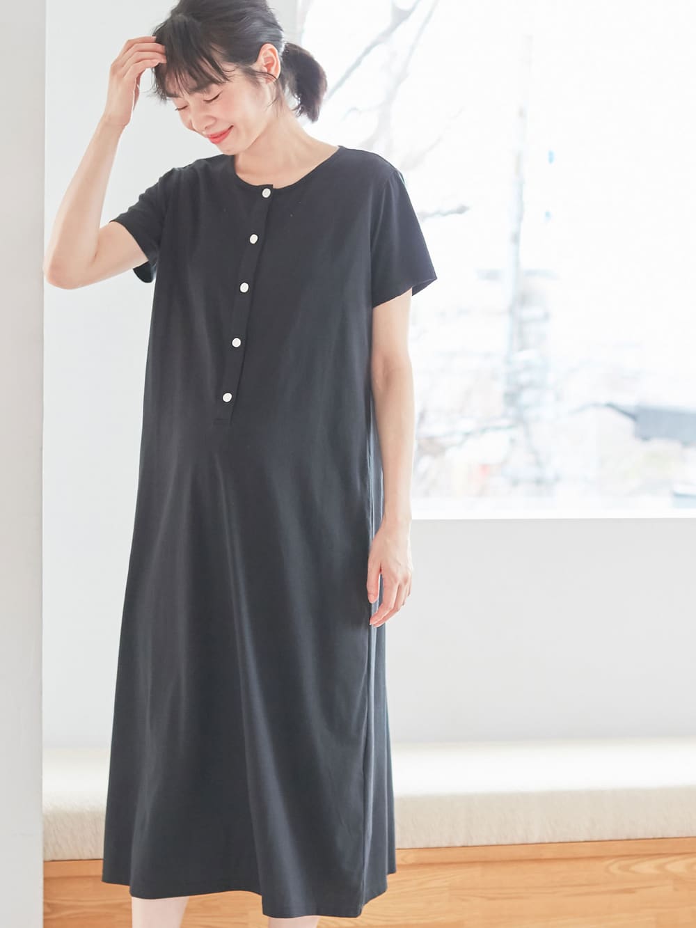 マタニティ パジャマ ルームウェア 部屋着 マタニティ 授乳服 ブラカップ付マキシ丈半袖ワンピース マタニティウェア 授乳服通販 エンジェリーベ 公式 マタニティ パジャマ ルームウェア 部屋着 マタニティ 授乳服 ブラカップ付マキシ丈半袖ワンピース マタニティウェア 授乳服通販 エンジェリーベ 公式