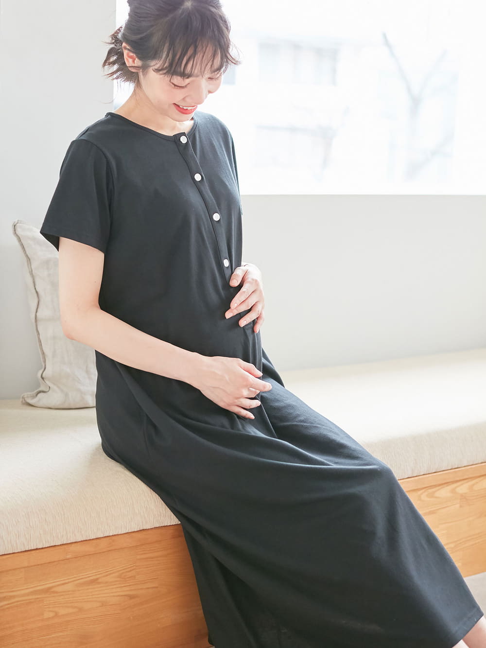 マタニティ パジャマ ルームウェア 部屋着 マタニティ 授乳服 ブラカップ付マキシ丈半袖ワンピース マタニティウェア 授乳服通販 エンジェリーベ 公式 マタニティ パジャマ ルームウェア 部屋着 マタニティ 授乳服 ブラカップ付マキシ丈半袖ワンピース マタニティウェア 授乳服通販 エンジェリーベ 公式