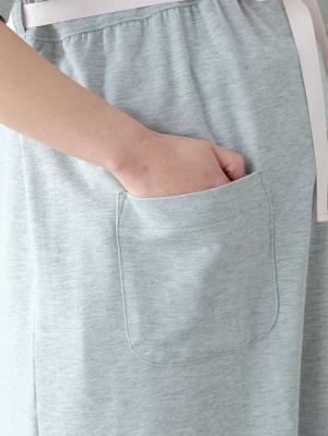 マタニティ パジャマ・ルームウェア|【マタニティ・授乳服】【セット】やわらかストレッチミニ裏毛半袖パジャマ