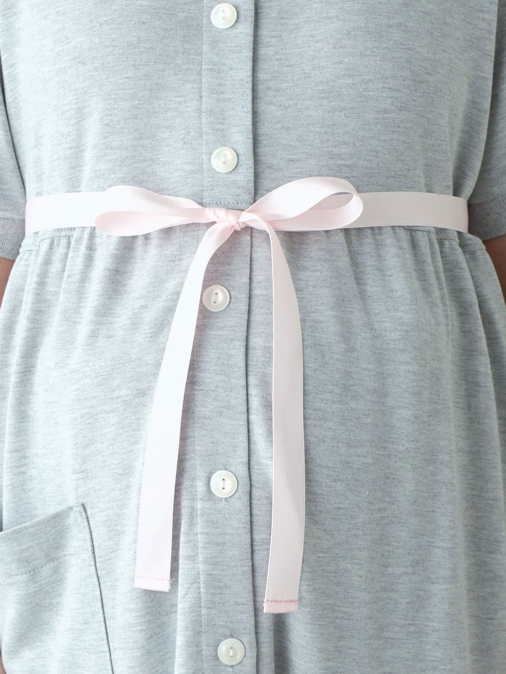 マタニティ パジャマ・ルームウェア|【マタニティ・授乳服】【セット】やわらかストレッチミニ裏毛半袖パジャマ