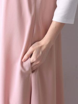 マタニティ ワンピース|【セット】キャミワンピース＆授乳Tシャツセット　マタニティ・授乳服【出産後も長く使える】