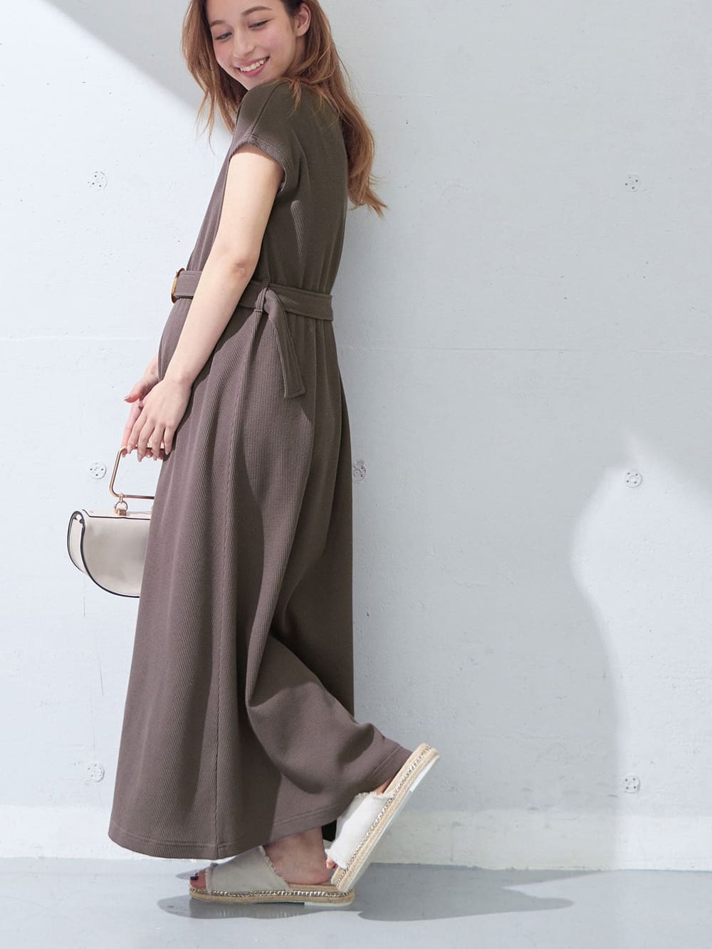 マタニティ ワンピース ワッフル前後 2way ワンピース マタニティ 授乳服 マタニティウェア 授乳服通販 エンジェリーベ 公式 マタニティ ワンピース ワッフル前後 2way ワンピース マタニティ 授乳服 マタニティウェア 授乳服通販 エンジェリーベ 公式