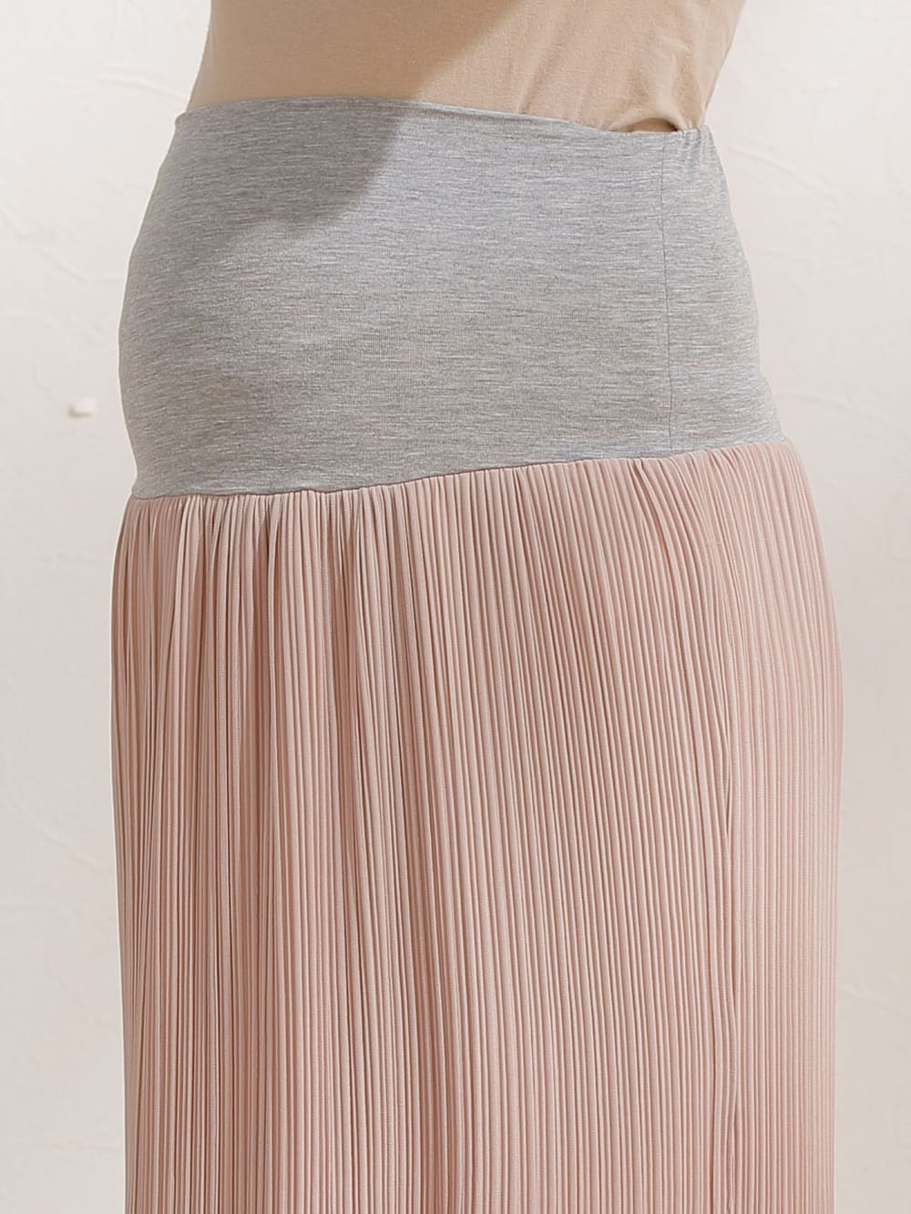 マタニティ スカート|【マタニティ～産後対応】プリーツロングスカート【出産後も長く使える】