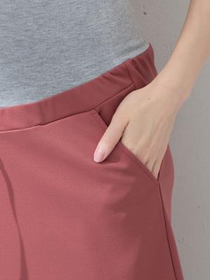 マタニティ スカート|【マタニティ・産後対応】ポンチスカート【出産後も長く使える】