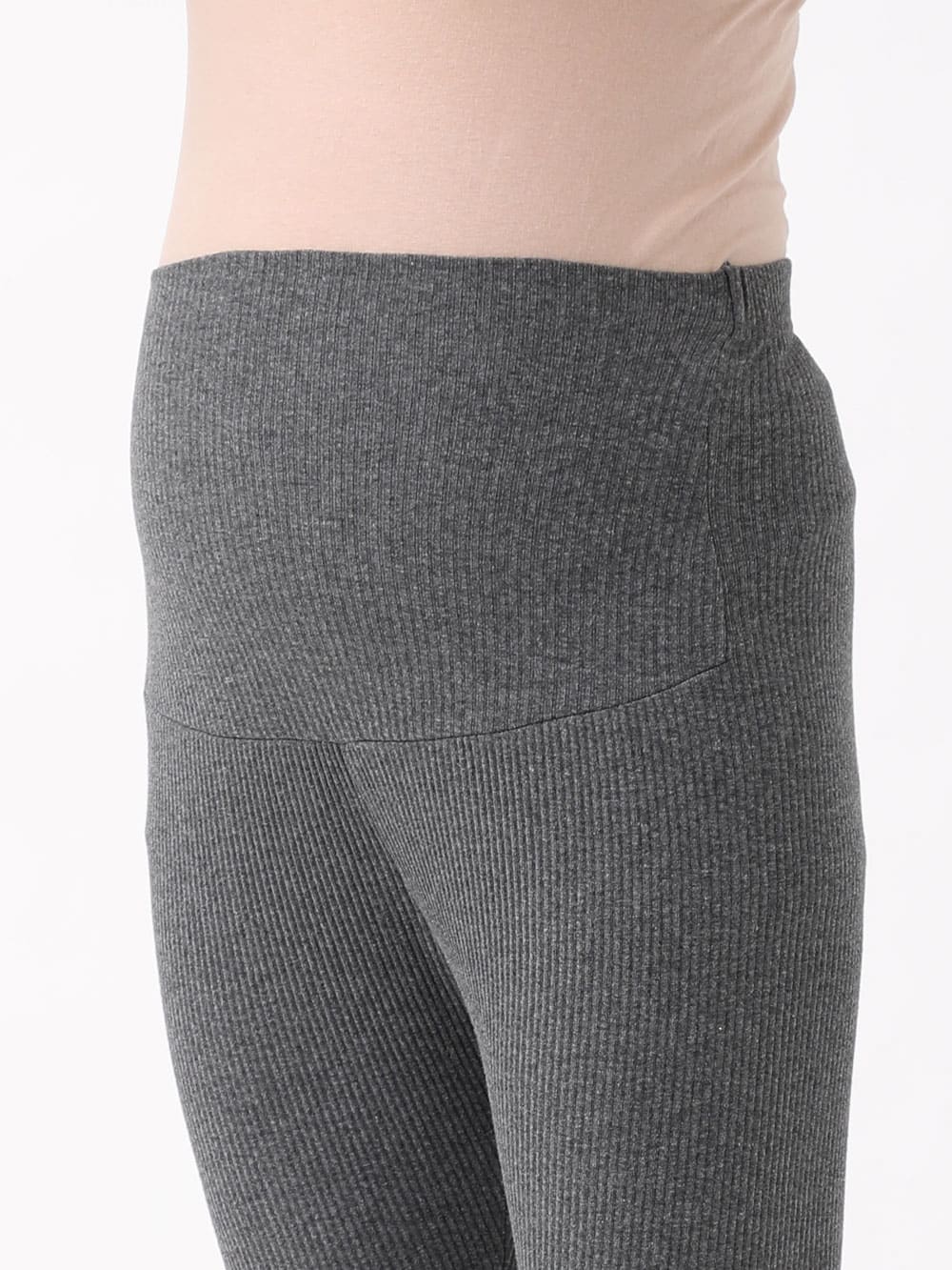 マタニティレッグウェア|リブレギンス　マタニティ・産後対応【出産後も長く使える】