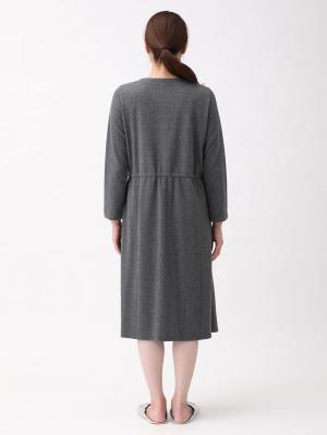 マタニティ パジャマ・ルームウェア|ワッフルカットソーネグリジェ マタニティ・産後授乳パジャマ