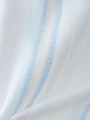 マタニティ パジャマ・ルームウェア|【マタニティ・授乳パジャマ】Wガーゼマルチストライプ半袖パジャマ＆産後も使えるショートパンツセット