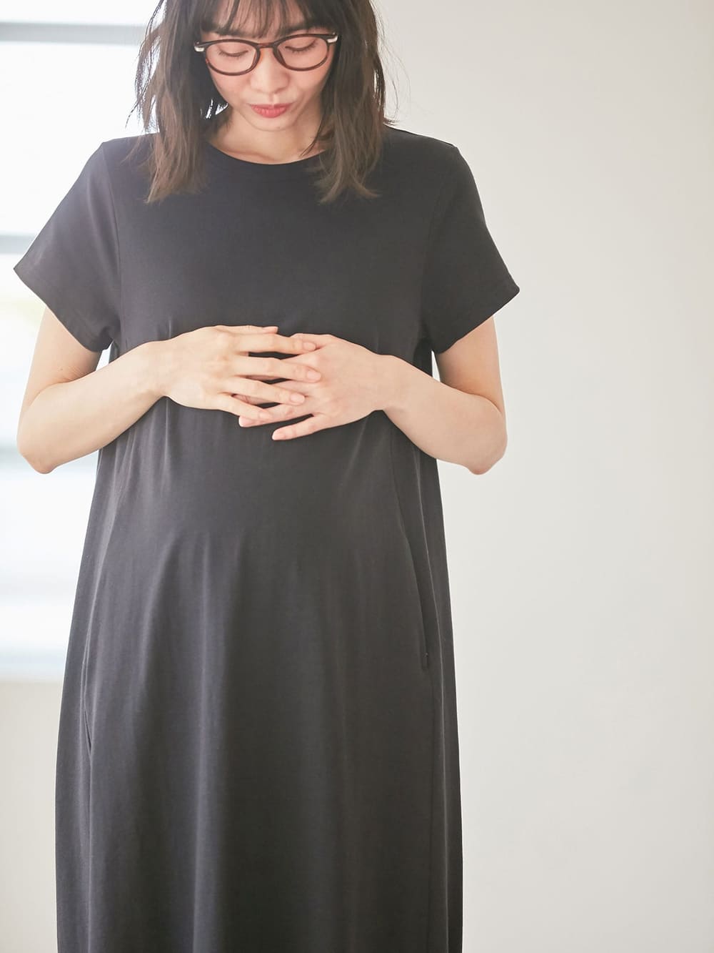 マタニティ ワンピース コットン100 マタニティ 授乳服 Aライン半袖ワンピース レギュラー丈 マタニティウェア 授乳服通販 エンジェリーベ 公式 マタニティ ワンピース コットン100 マタニティ 授乳服 Aライン半袖ワンピース レギュラー丈 マタニティウェア 授乳服通販 エンジェリーベ 公式