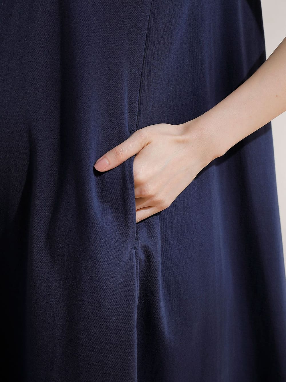 マタニティ ワンピース|コットン100%Aライン半袖ワンピース(レギュラー丈) マタニティ・授乳服【出産後も長く使える】