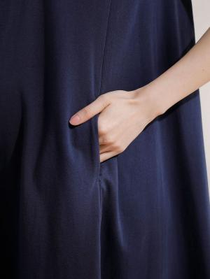 マタニティ ワンピース|コットン100%Aライン半袖ワンピース(レギュラー丈) マタニティ・授乳服【出産後も長く使える】