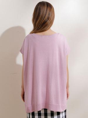 マタニティ トップス|綿混ドロップショルダーニットプルオーバー マタニティ・授乳服【出産後も長く使える】