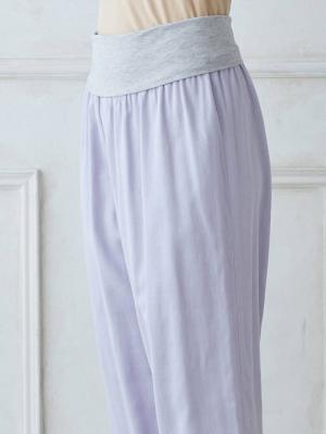 マタニティ パジャマ・ルームウェア|【マタニティ・産後】ダブルガーゼ フリル半袖パジャマ