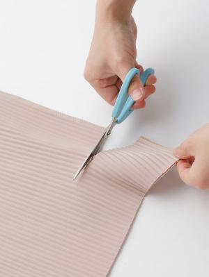 マタニティ パンツ|【マタニティ・産後対応】フリーカットできるリブフレアパンツ【出産後も長く使える】