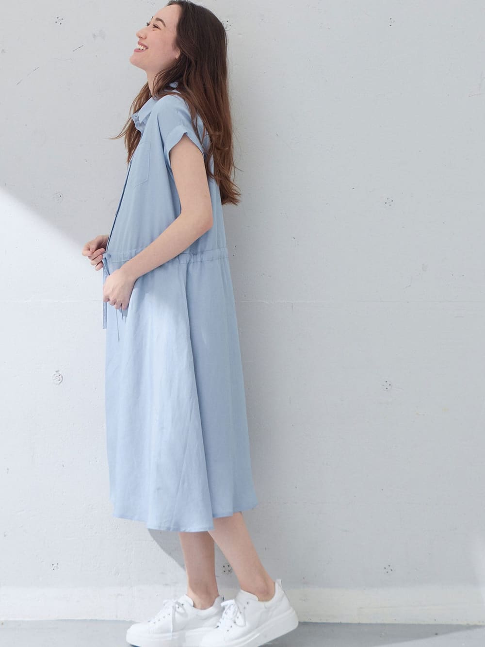 マタニティ ワンピース マタニティ 授乳服 テンセル麻前開きシャツワンピース マタニティウェア 授乳服通販 エンジェリーベ 公式 マタニティ ワンピース マタニティ 授乳服 テンセル麻前開きシャツワンピース マタニティウェア 授乳服通販 エンジェリーベ 公式