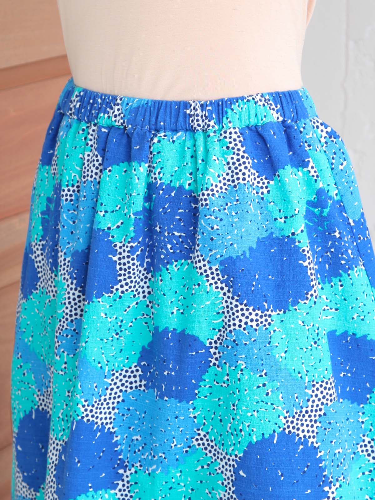 マタニティ スカート|【マタニティ・授乳服】Caldia（カルディア）総柄スカート