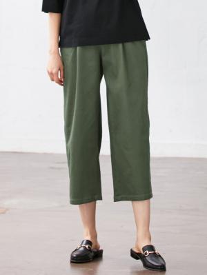 【産後専用】ママと開発した産後サポートVパンツタックストレート30137