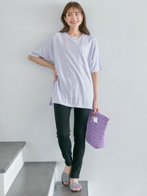 マタニティ パンツ|【産後用】ママと開発した産後サポートVパンツハイストレッチスキニー