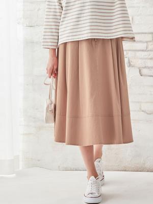 【産後用】ママと開発した骨盤サポートツィルストレッチスカート30176