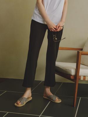 産後用 骨盤ベルト内蔵ストレートパンツ【出産後も長く使える】30203