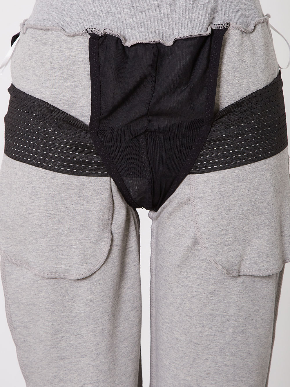 マタニティ パンツ|産後用 骨盤ベルト内蔵ストレートパンツ【出産後も長く使える】